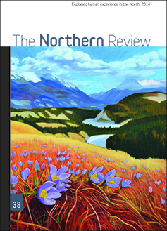 The Northern Review 38 Cover painting Wild Crocuses, First Kiss of Spring by Daphne Mennell