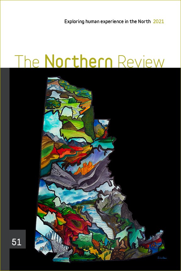 Northern Review 51 Cover Yukon Ecoregions by Amber Church